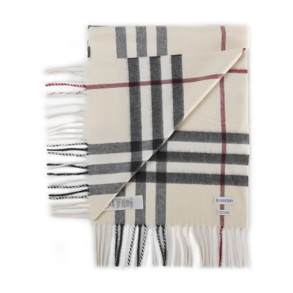 DAMES Burberry Sjaals|Sjaals^Vintage Check Cashmere Sjaal
