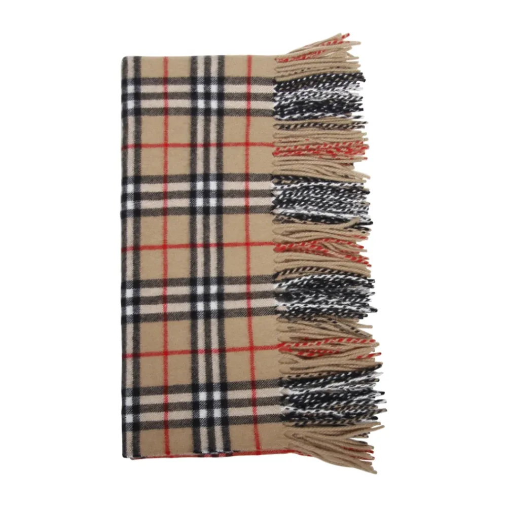 DAMES Burberry Vintage Check Happy Sjaal