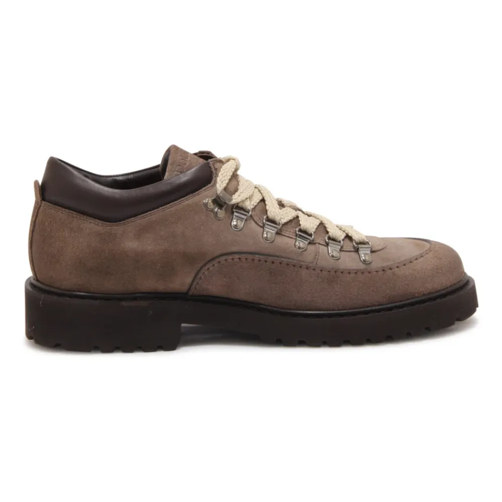 Heren Doucal's Vintage Effect Trekking Schoenen Espresso