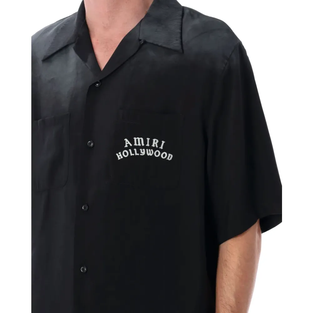Heren Amiri Overhemden^Vintage Hollywood Bowling Shirt