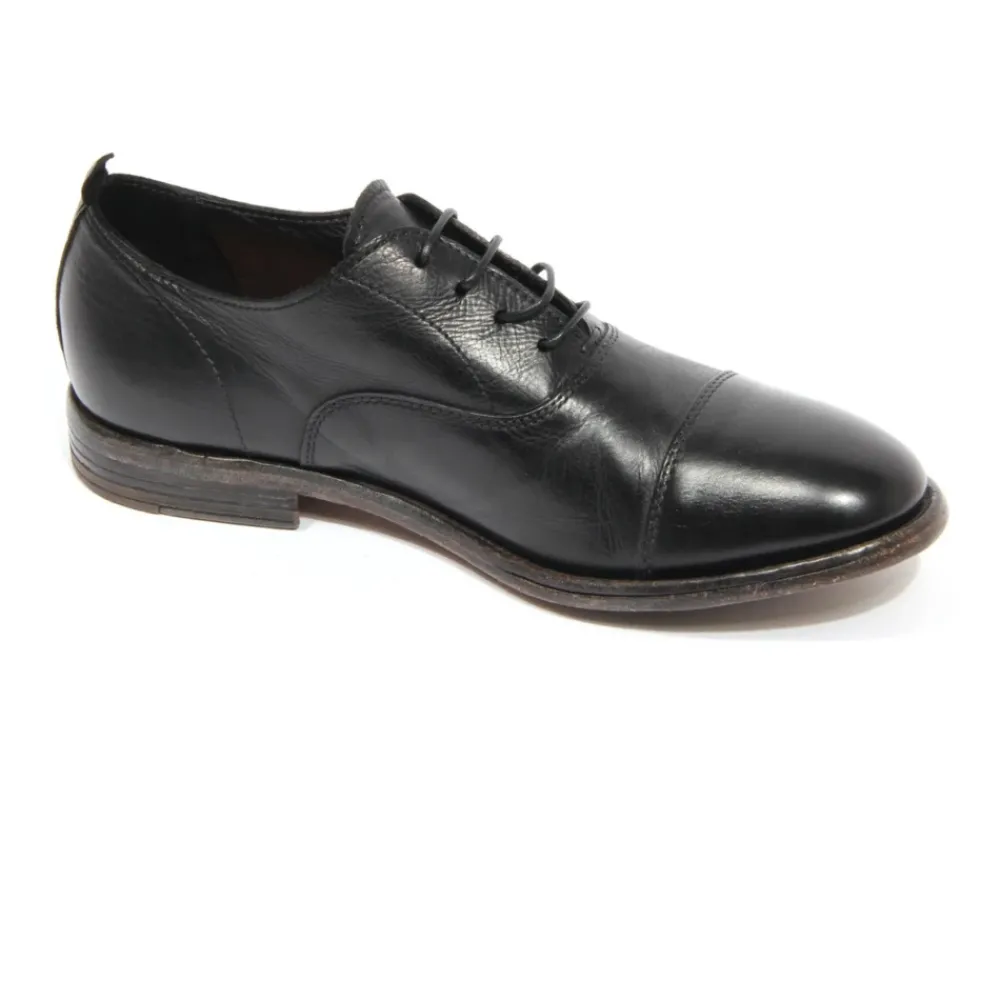 Heren MOMA Instappers & Slip Ons|Nette Schoenen^Vintage Lace-Up Shoes Capalbio Nero
