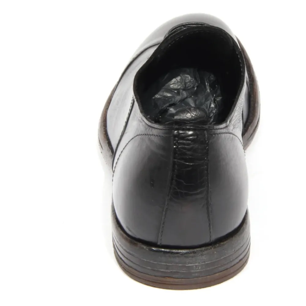 Heren MOMA Instappers & Slip Ons|Nette Schoenen^Vintage Lace-Up Shoes Capalbio Nero