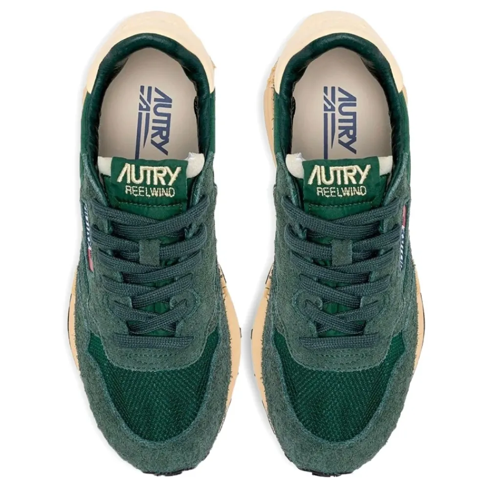 Heren Autry Vintage Lage Top Suède Sneakers