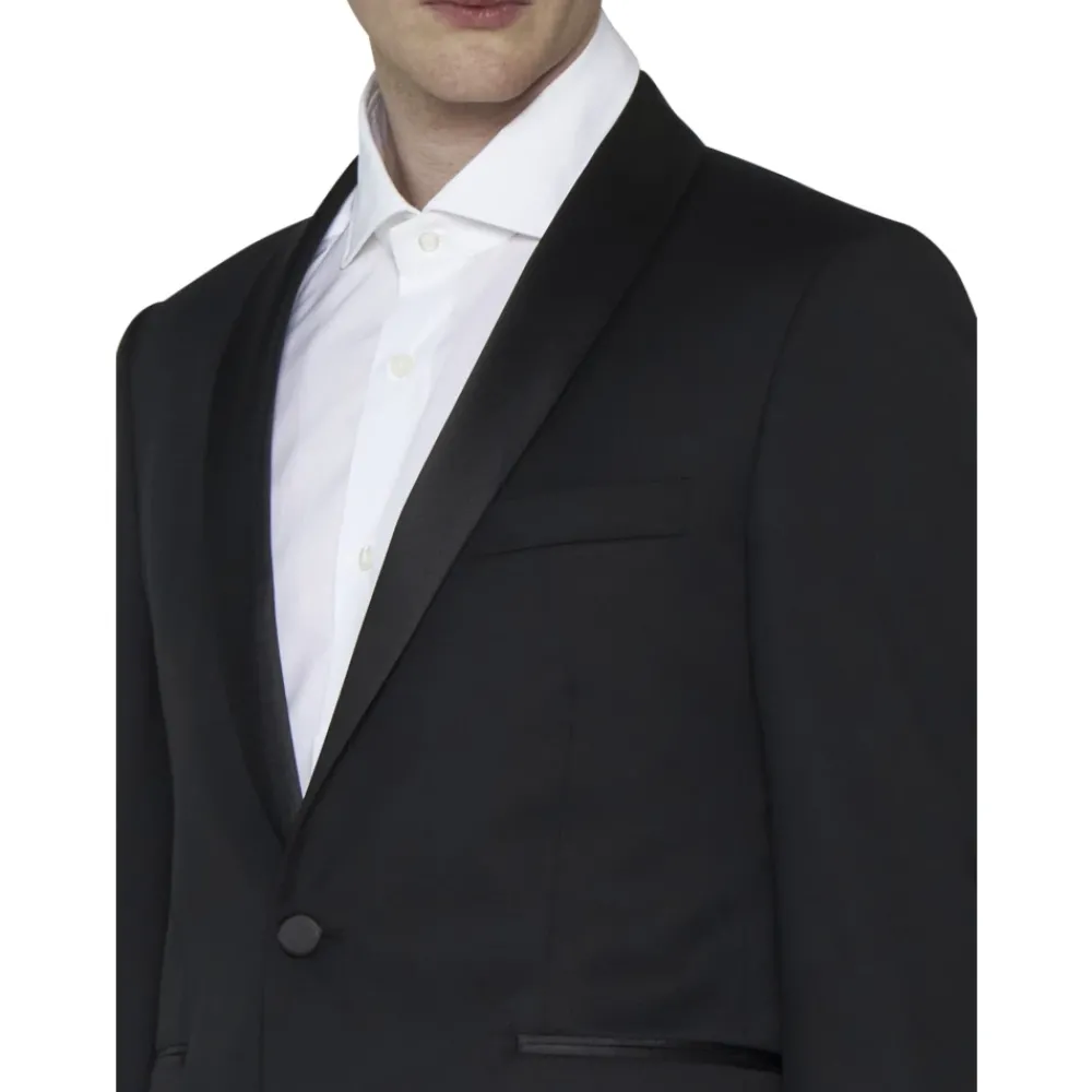 Heren Tagliatore Kostuums^Virgin Wool Smoking