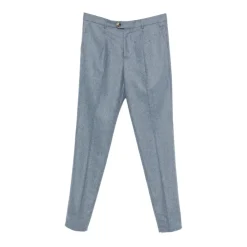 Heren Brunello Cucinelli Virgin Wool Trousers with Pleats