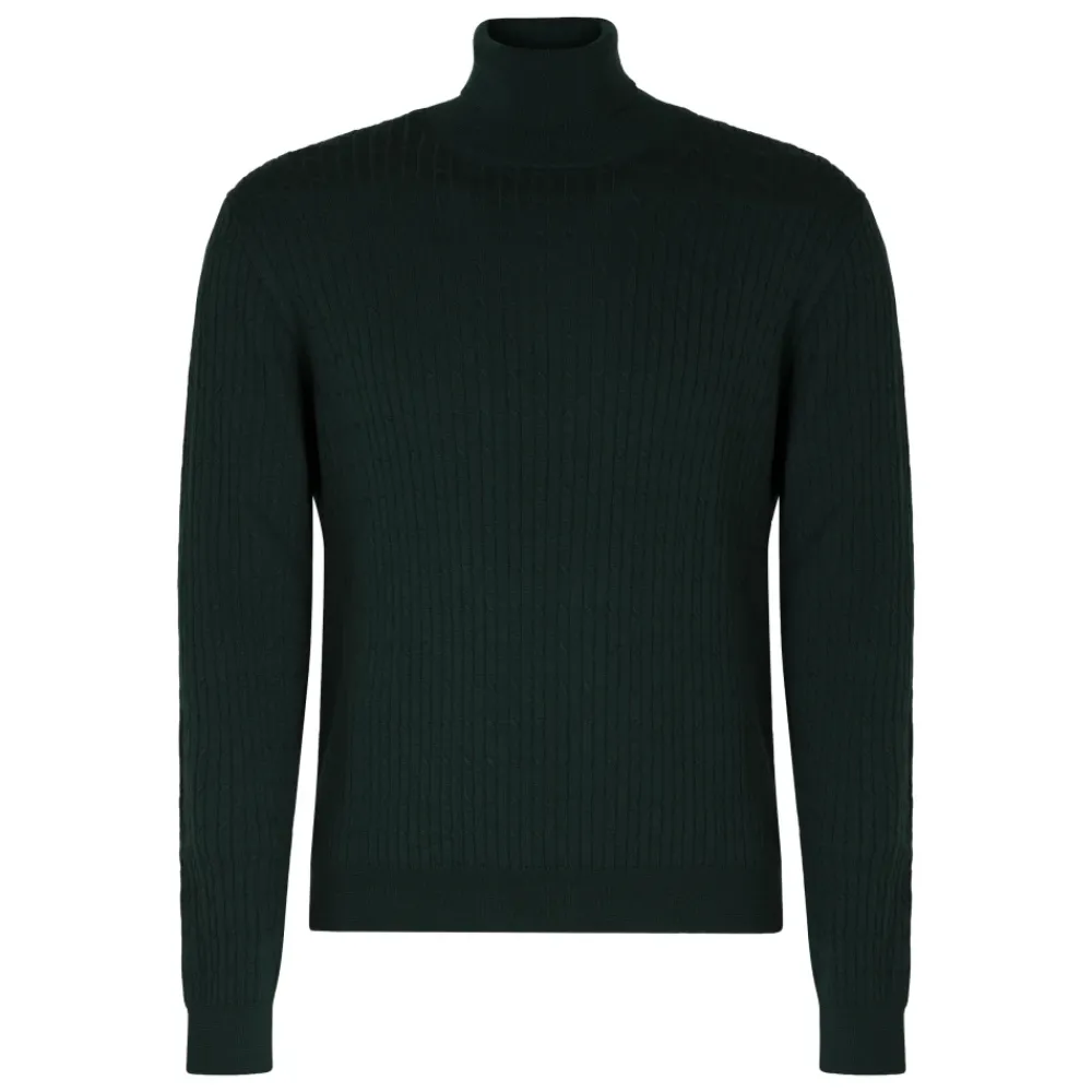 Heren SLOWEAR Virgin Wool Turtleneck Sweater
