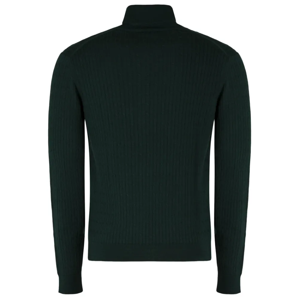 Heren SLOWEAR Virgin Wool Turtleneck Sweater