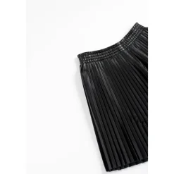 MM6 Maison Margiela Broeken & Jeans^Viscose Plissé Elastische Shorts