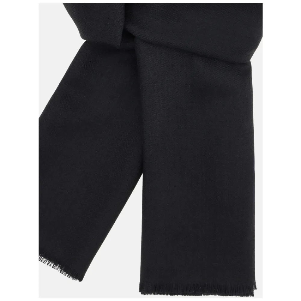 Heren Boggi Milano Sjaals^Visgraat wollen sjaal
