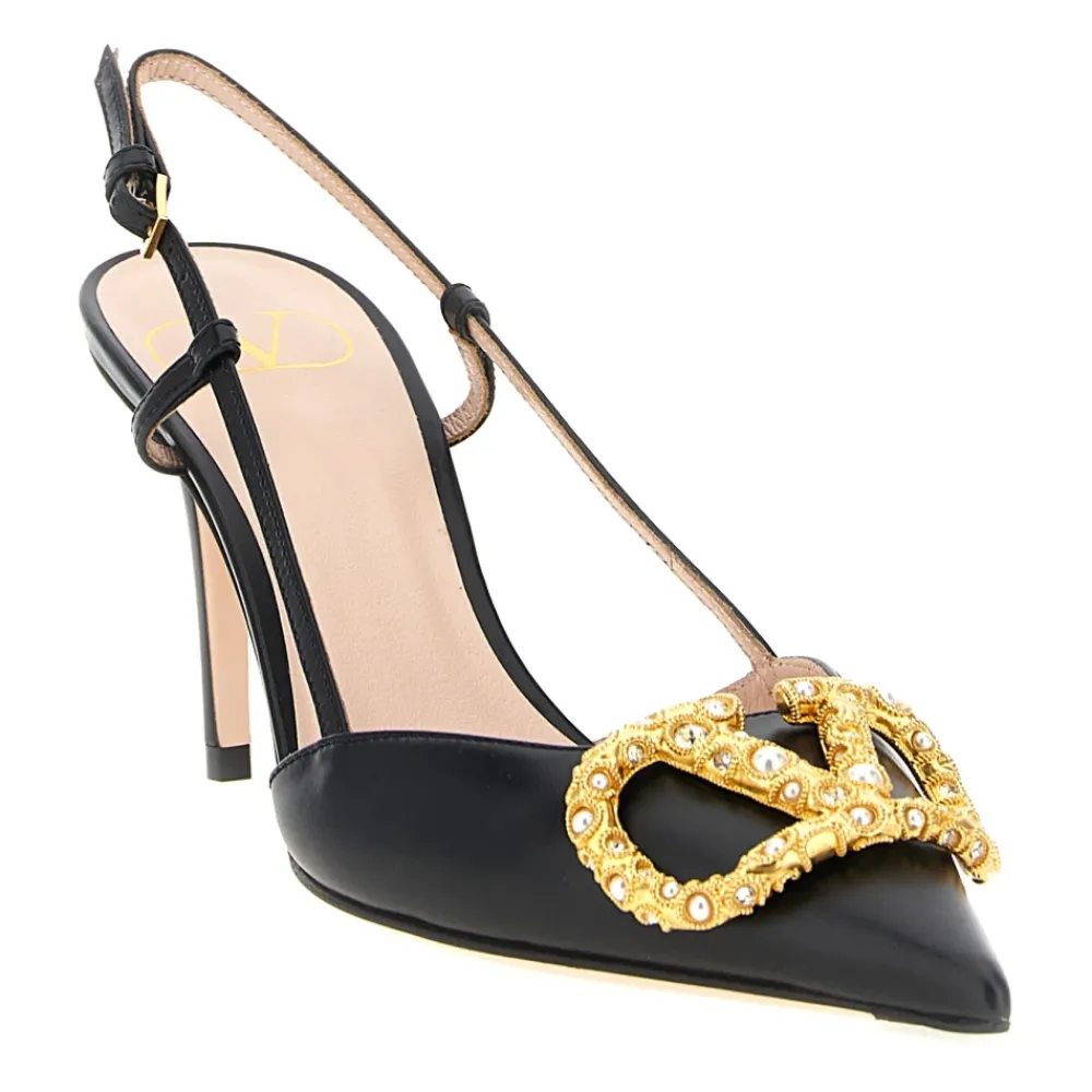 DAMES Valentino Garavani VLogo Signature Slingback Pump