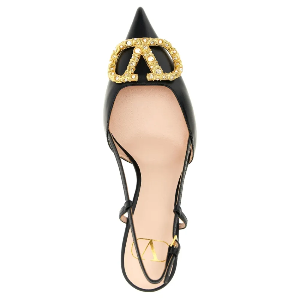 DAMES Valentino Garavani VLogo Signature Slingback Pump
