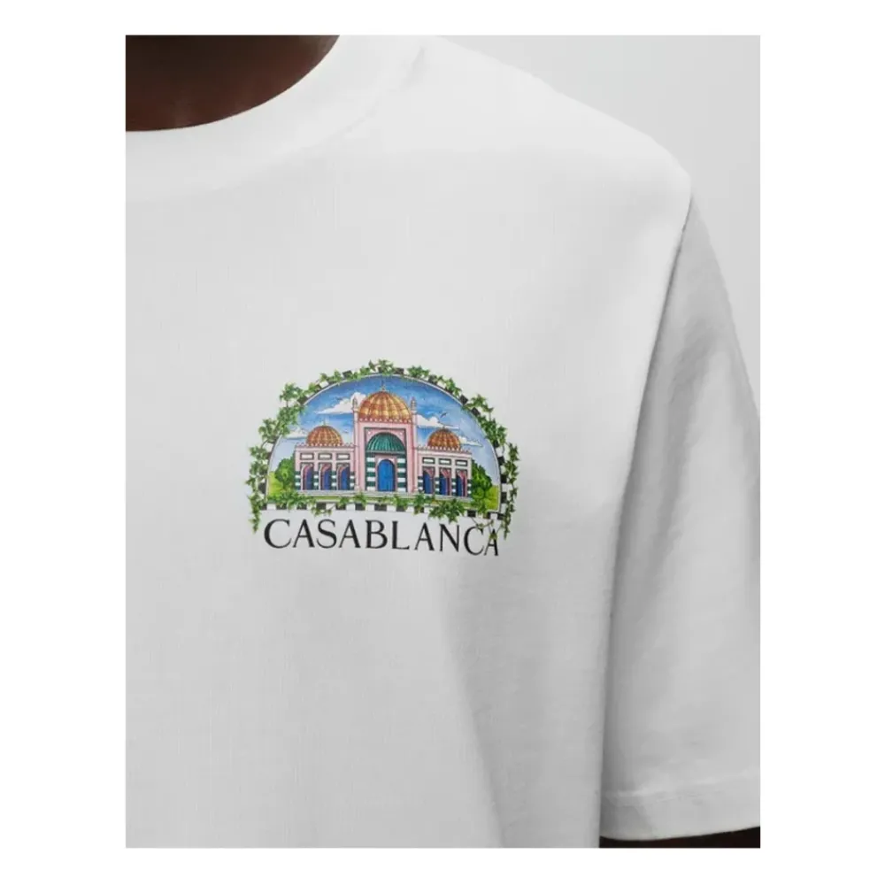 Heren Casablanca Vue De Damas T-Shirt