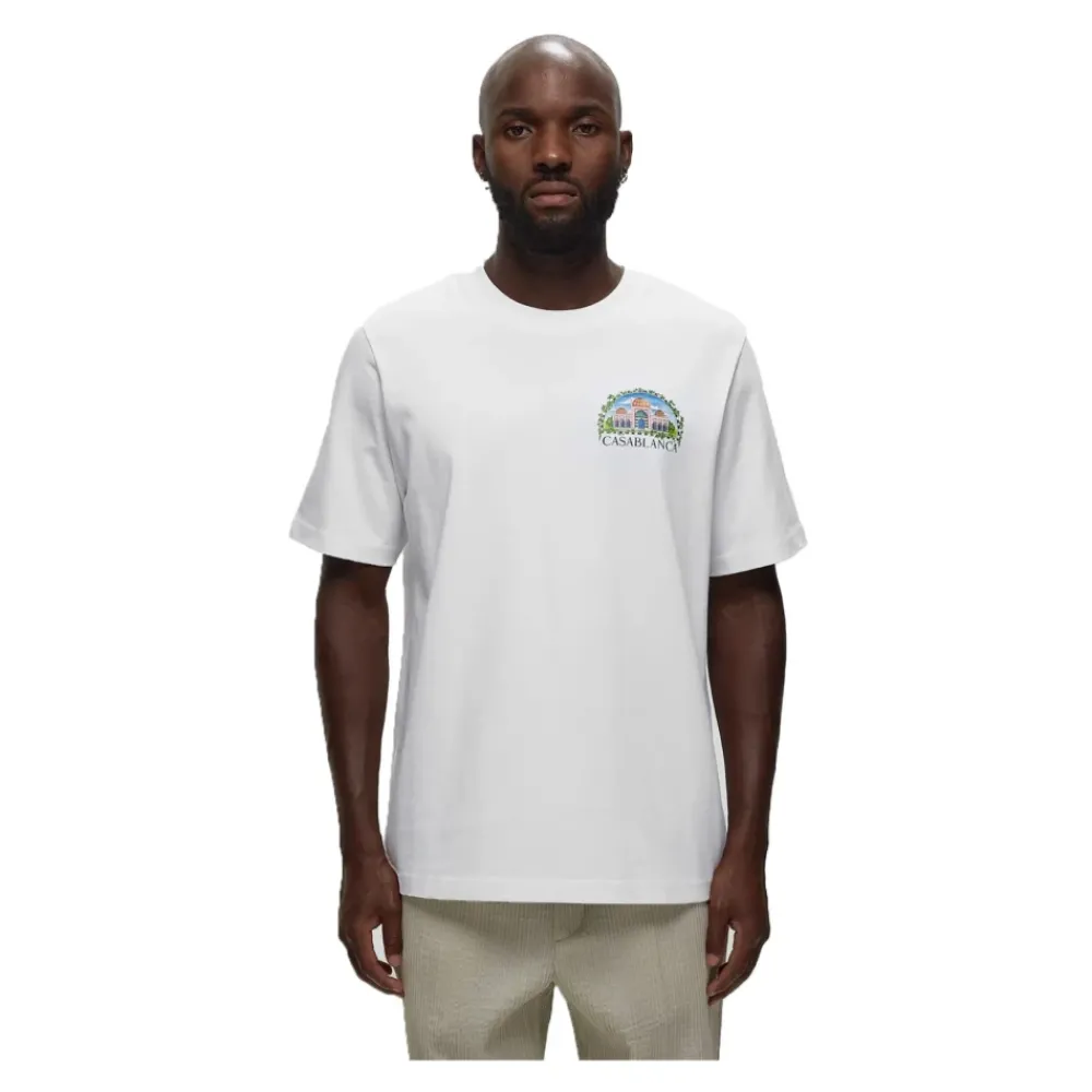 Heren Casablanca Vue De Damas T-Shirt