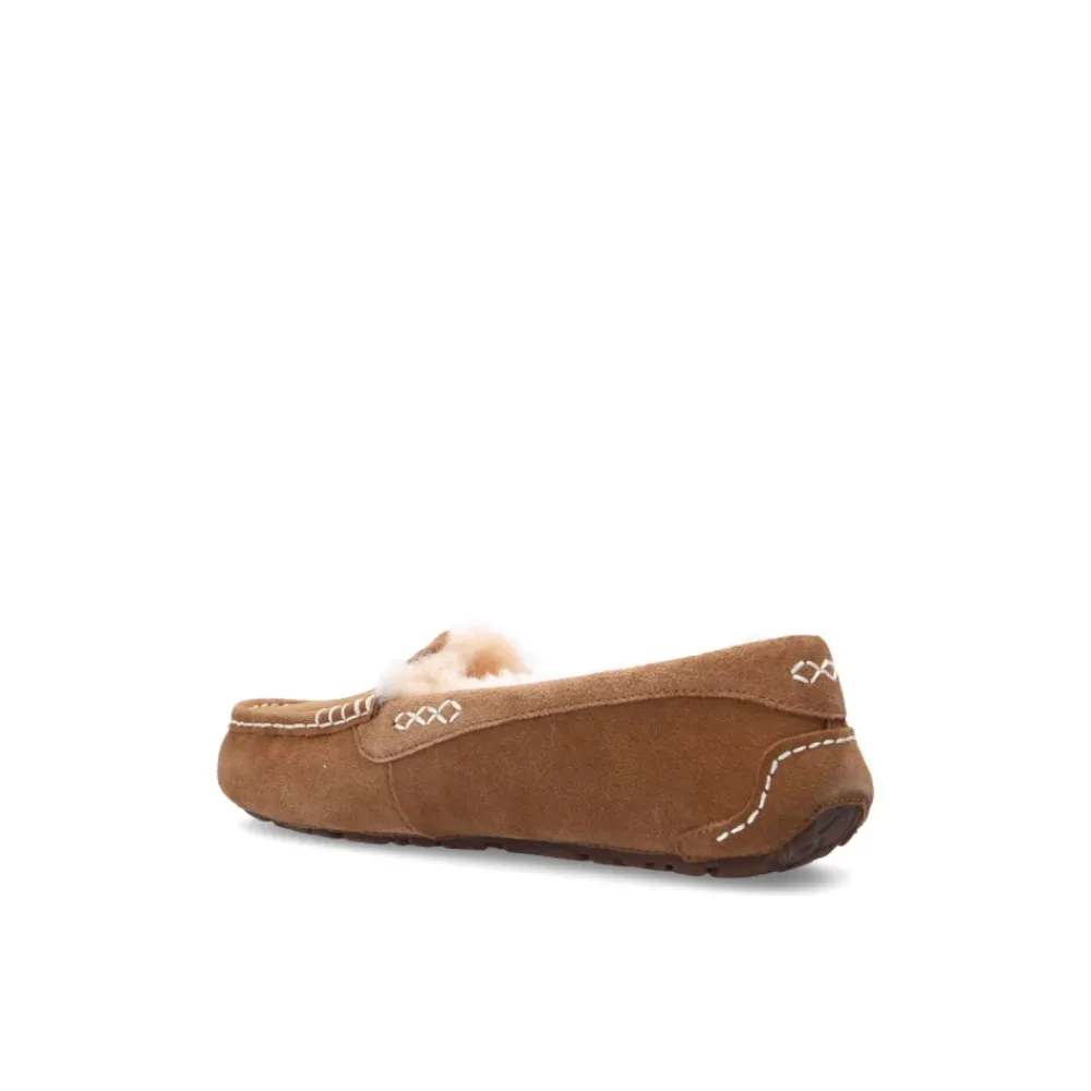 DAMES UGG W Ansley mocassins met bontvoering