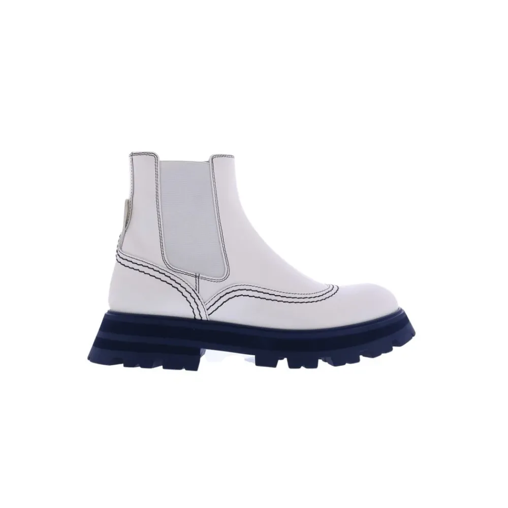 DAMES Alexander McQueen Chelseaboots^Wander Chelsea Boot /Blauw