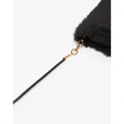 DAMES Max Mara Handschoenen^Wanten van alpaca en wol Teddy-stof