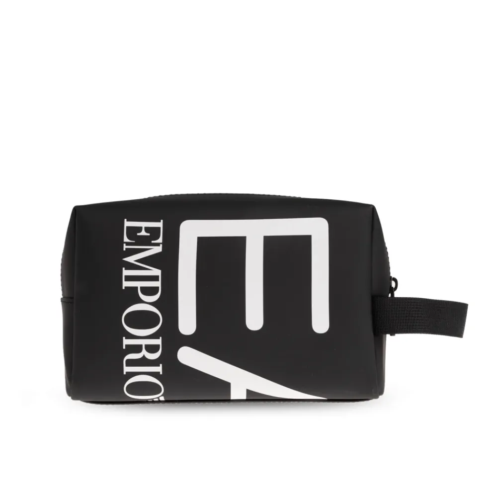 DAMES Emporio Armani EA7 Washbag met oversized logo