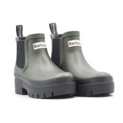 DAMES Barbour Waterdichte winterlaarzen voor dames olijf