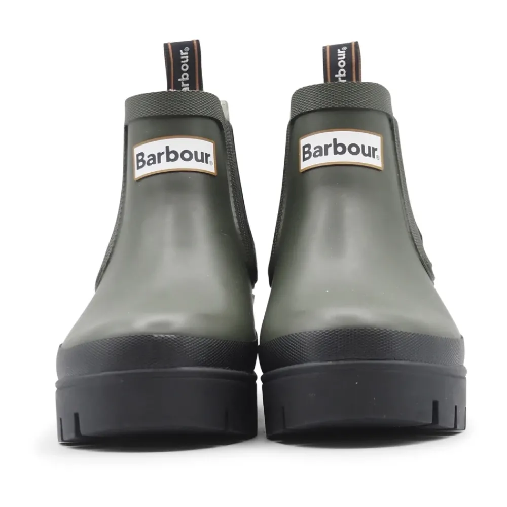 DAMES Barbour Waterdichte winterlaarzen voor dames olijf