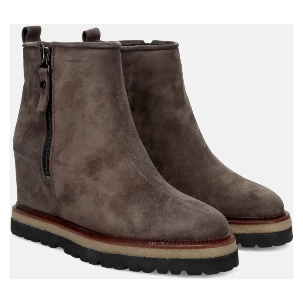 DAMES Alpe Sleehakken^Wedge Enkellaars