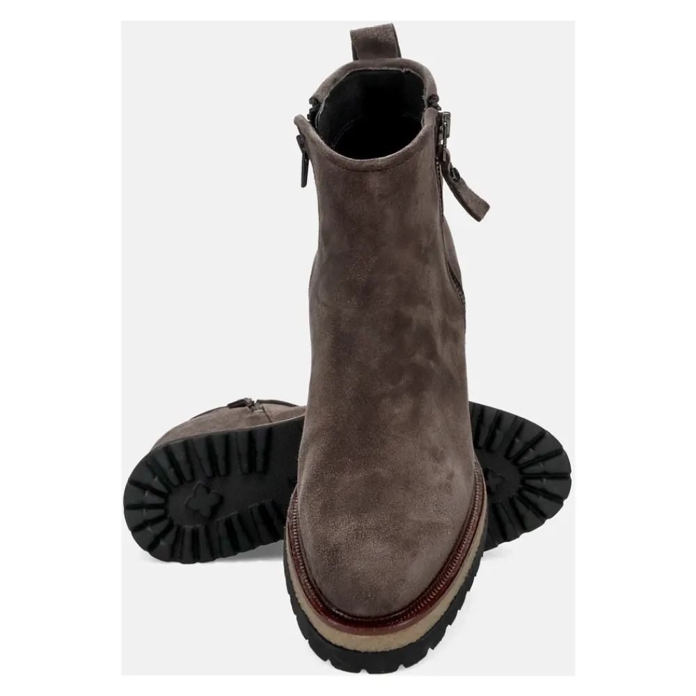 DAMES Alpe Sleehakken^Wedge Enkellaars