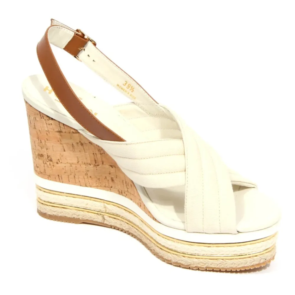 DAMES Hogan Sleehakken^Wedge Sandalen