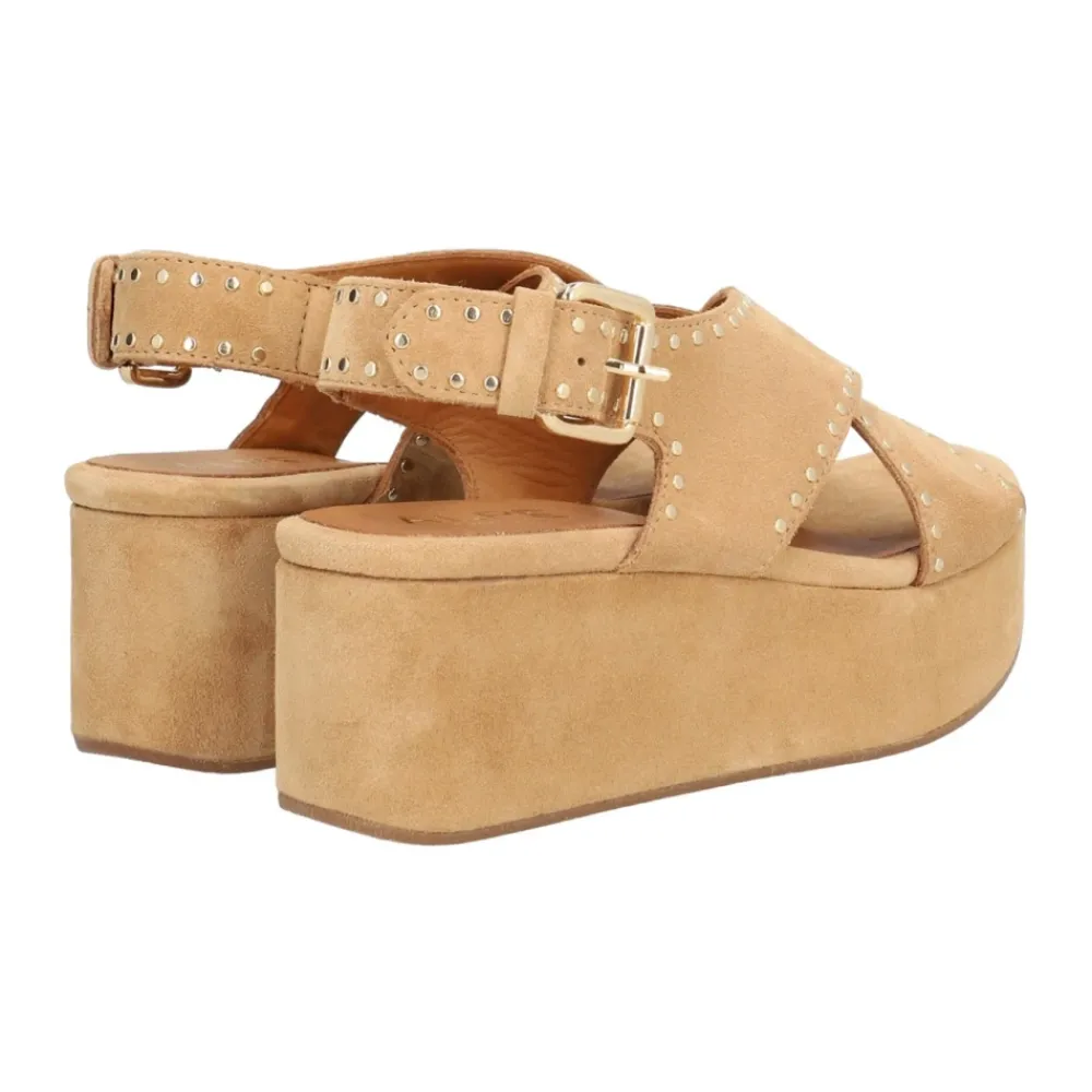 DAMES Alpe Sleehakken^Wedgesandalen