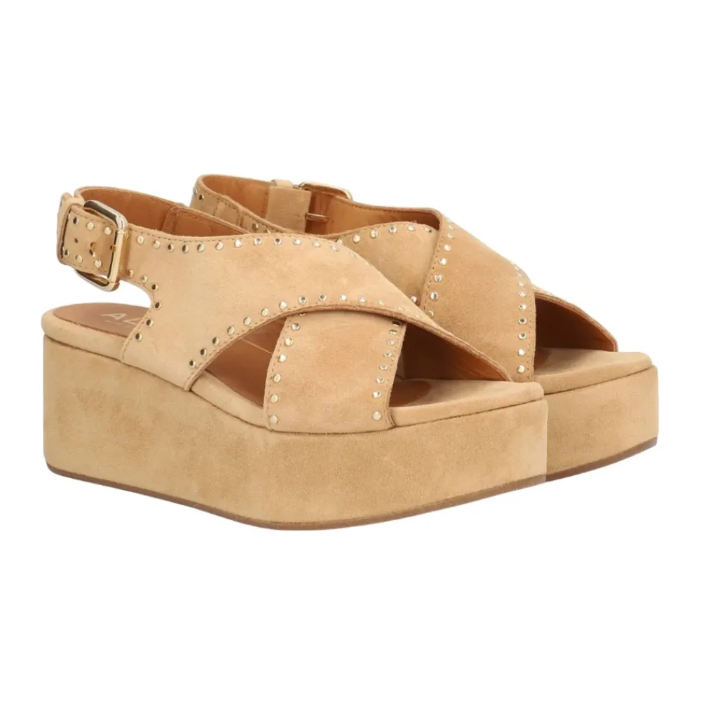 DAMES Alpe Sleehakken^Wedgesandalen