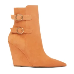 DAMES Stuart Weitzman Western-geïnspireerde SALOON 100 WEDGE BOOT