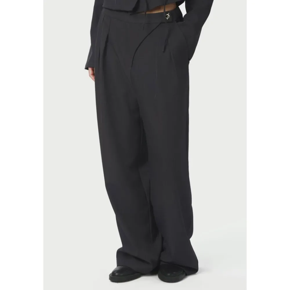 DAMES Neo Noir Broeken^Wide Trousers