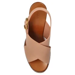 DAMES Chloé Sleehakken^Wig sandalen Maxime