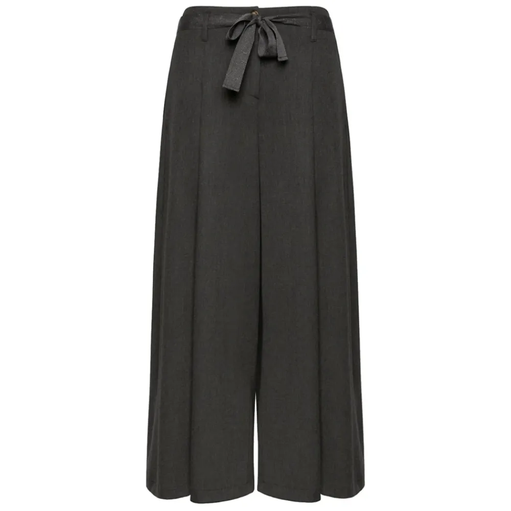 DAMES Elena Mirò Broeken^Wijde broek met riem