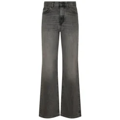 DAMES Haikure Wijde Grijze Jeans voor Vrouwen