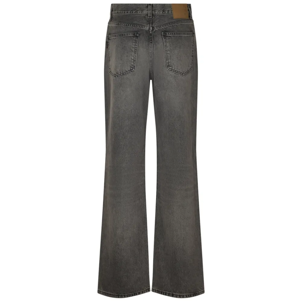 DAMES Haikure Wijde Grijze Jeans voor Vrouwen