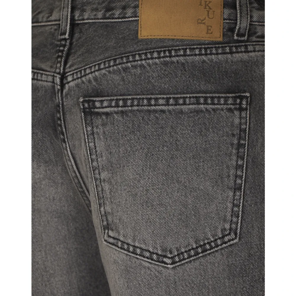 DAMES Haikure Wijde Grijze Jeans voor Vrouwen