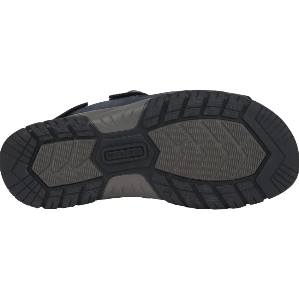 Heren Waldläufer Sandalen^Wijde pasvorm herensandaal -