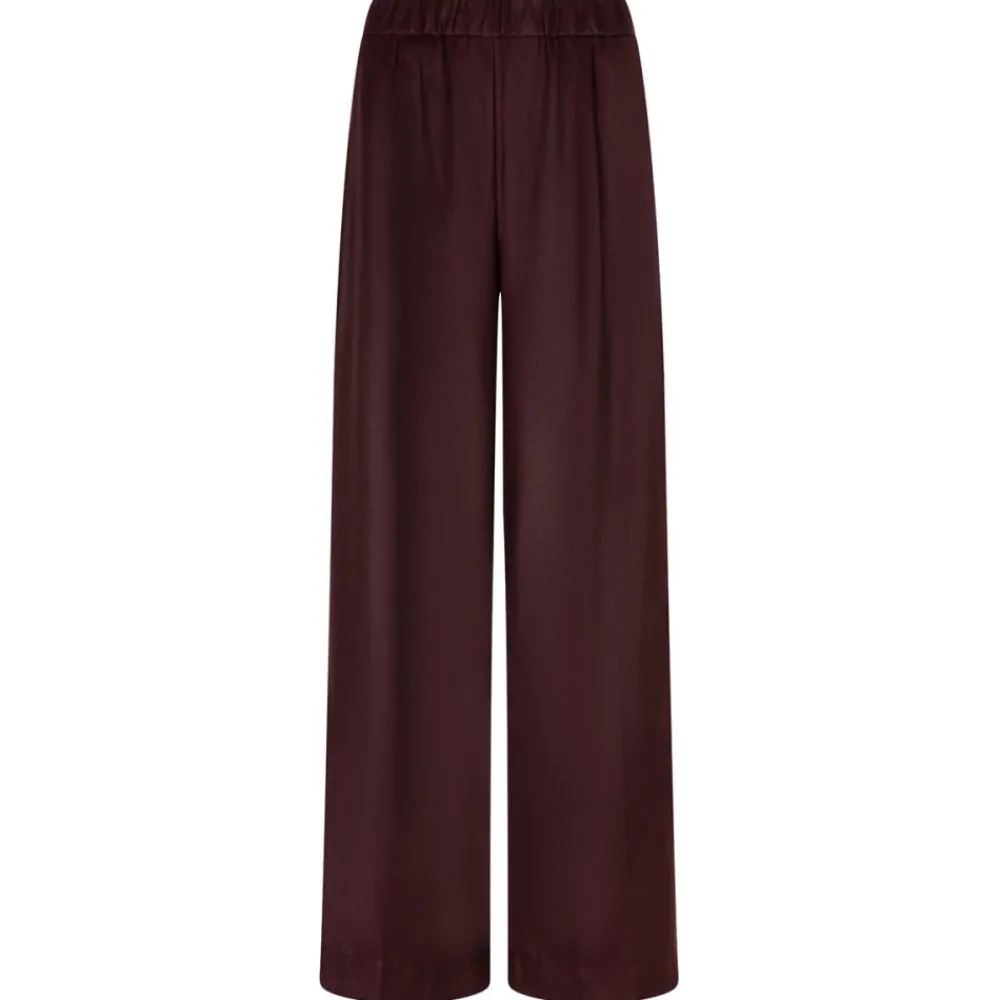 DAMES Ruby Tuesday Broeken^Wijde Pijp Elastische Taille Broek