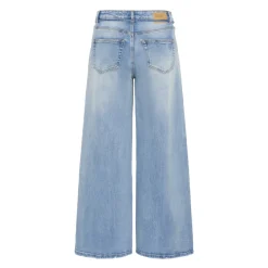 DAMES My Essential Wardrobe Jeans^Wijde Pijp Lichte Retro Wassing Jeans
