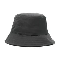 DAMES Ami Paris Hoeden^Wijde rand antraciet nylon hoed