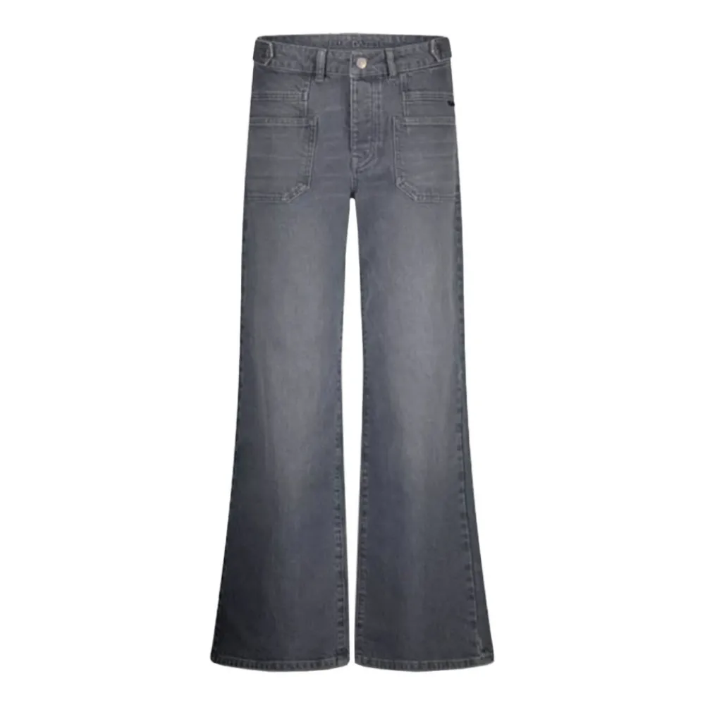 DAMES Summum Woman Wijde Rechte Pijp Denim Jeans