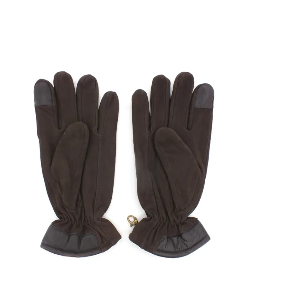 Heren Timberland Handschoenen^Winter Hill Nubuck Handschoenen met Touch Tips