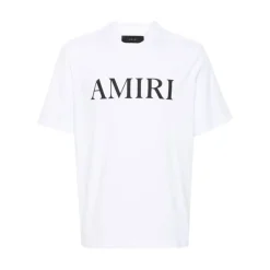 Heren Amiri Shirts^Katoenen Crew Neck T-shirt