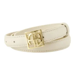 DAMES Anine Bing Leren Monogram Riem - Stijlvol