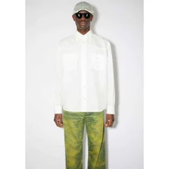 Heren Acne Studios Overhemden^overhemd met knopen - Cowboy-geïnspireerd