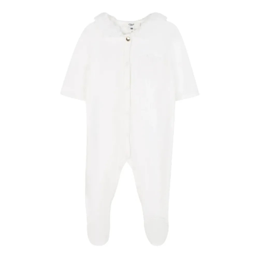 Chloé Bodysuits & Sets^Pyjama Set met Slabbetjes en Hoed