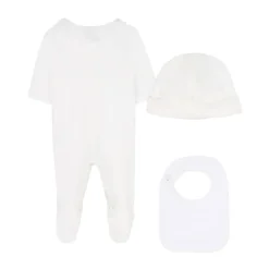 Chloé Bodysuits & Sets^Pyjama Set met Slabbetjes en Hoed