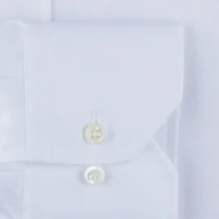 Heren Stenströms Overhemden^Twill Overhemd - Fitted Body