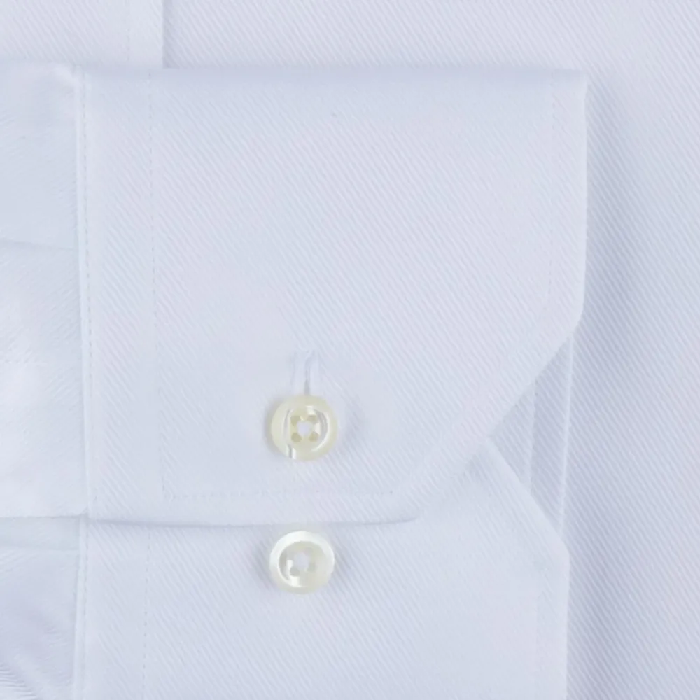 Heren Stenströms Overhemden^Twill Overhemd - Fitted Body