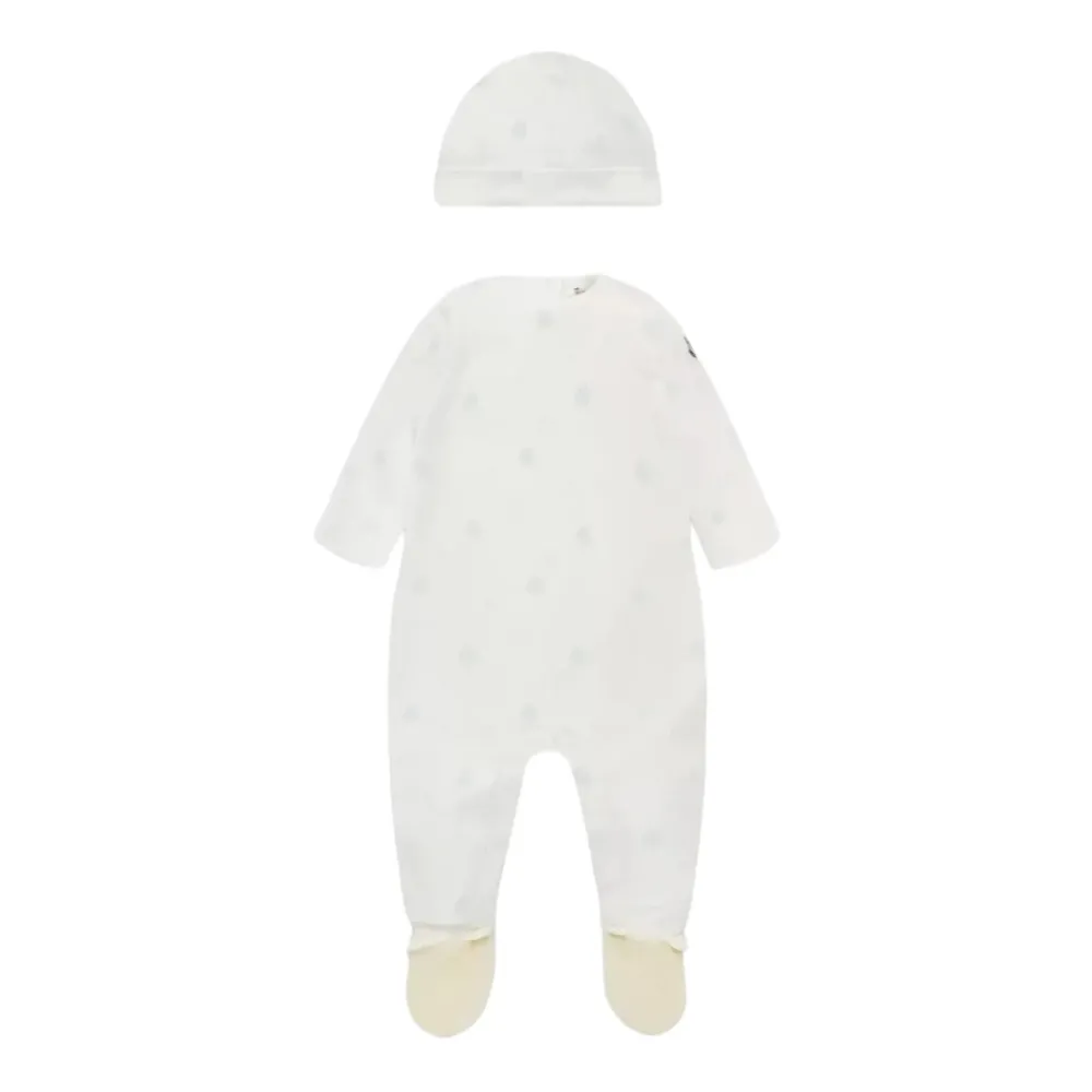 Moncler te Baby Romper met Muts