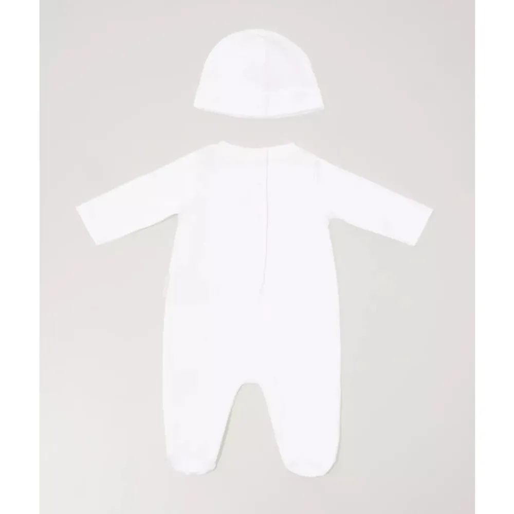 Moncler Bodysuits & Sets^te beer pyjama met muts